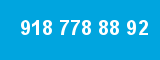 918 778 88 92